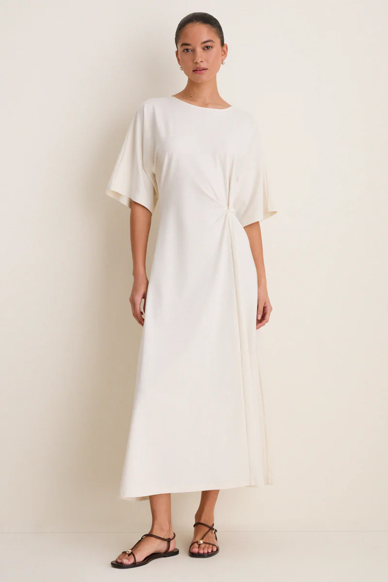 Buttercream Jersey Lisette Midi Dress | Tuckernuck (US)