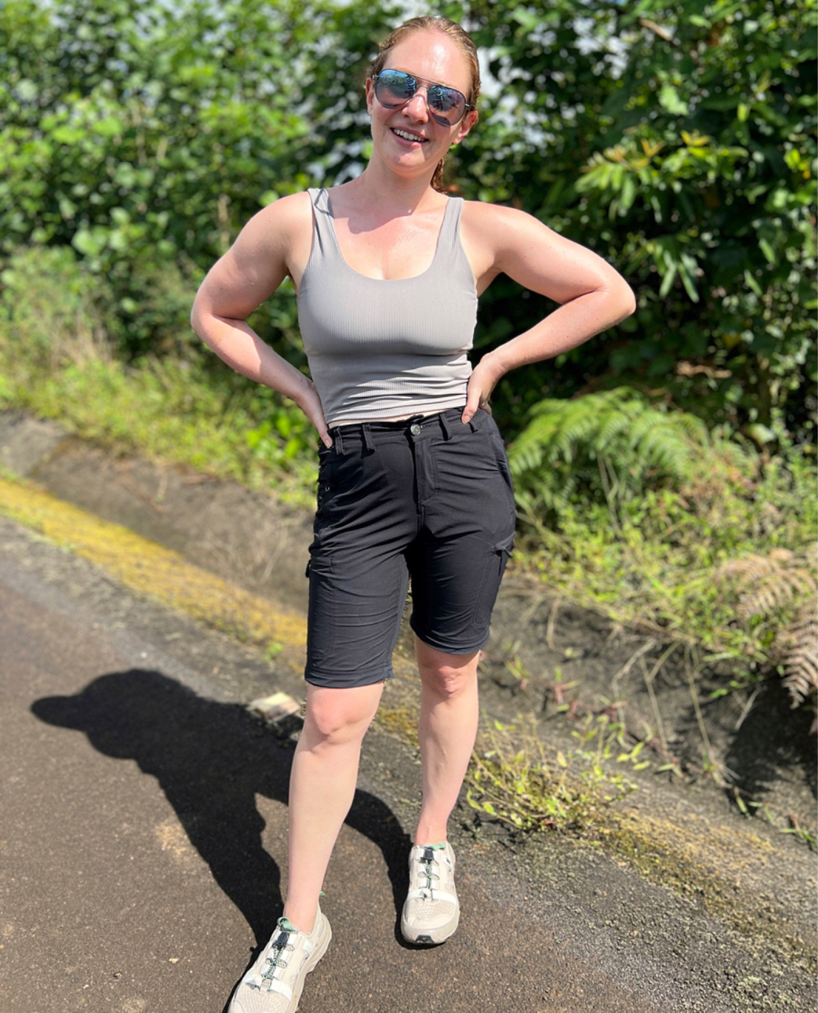 Zip off hiking pants are essential on a trip to The Galapagos! These are from MIER! Allyson20OFF gets you 20% off from their site! 

#LTKActive #LTKfitness #LTKtravel