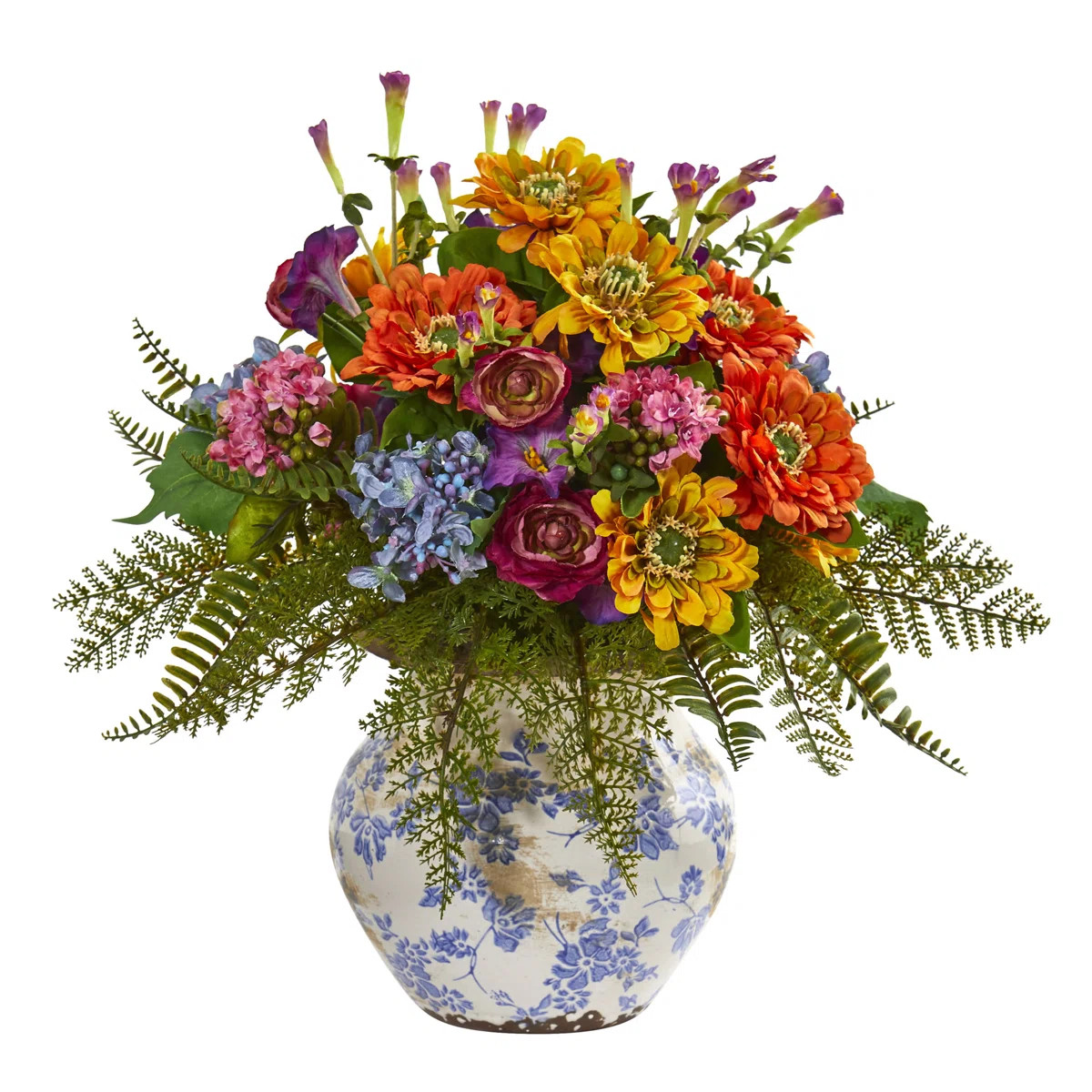 Mixed Arrangement in Vase | Wayfair North America