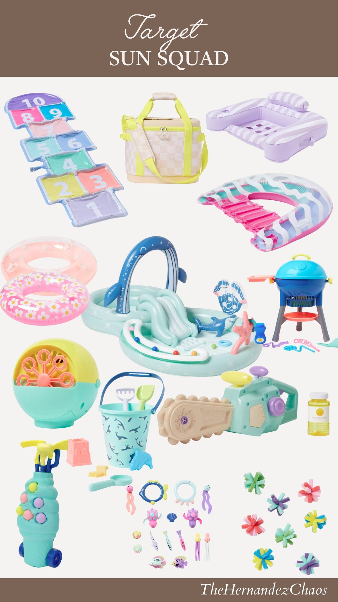 Target Sun Squad collection! 10/10 I own a few of these and they are absolutely perfect for summer! 

#target #targetfinds #summer #summermusthaves #outdoors #pool #poolmusthaves #sunsquad #floats 

#LTKSummerEdit #LTKSeasonal #LTKKids