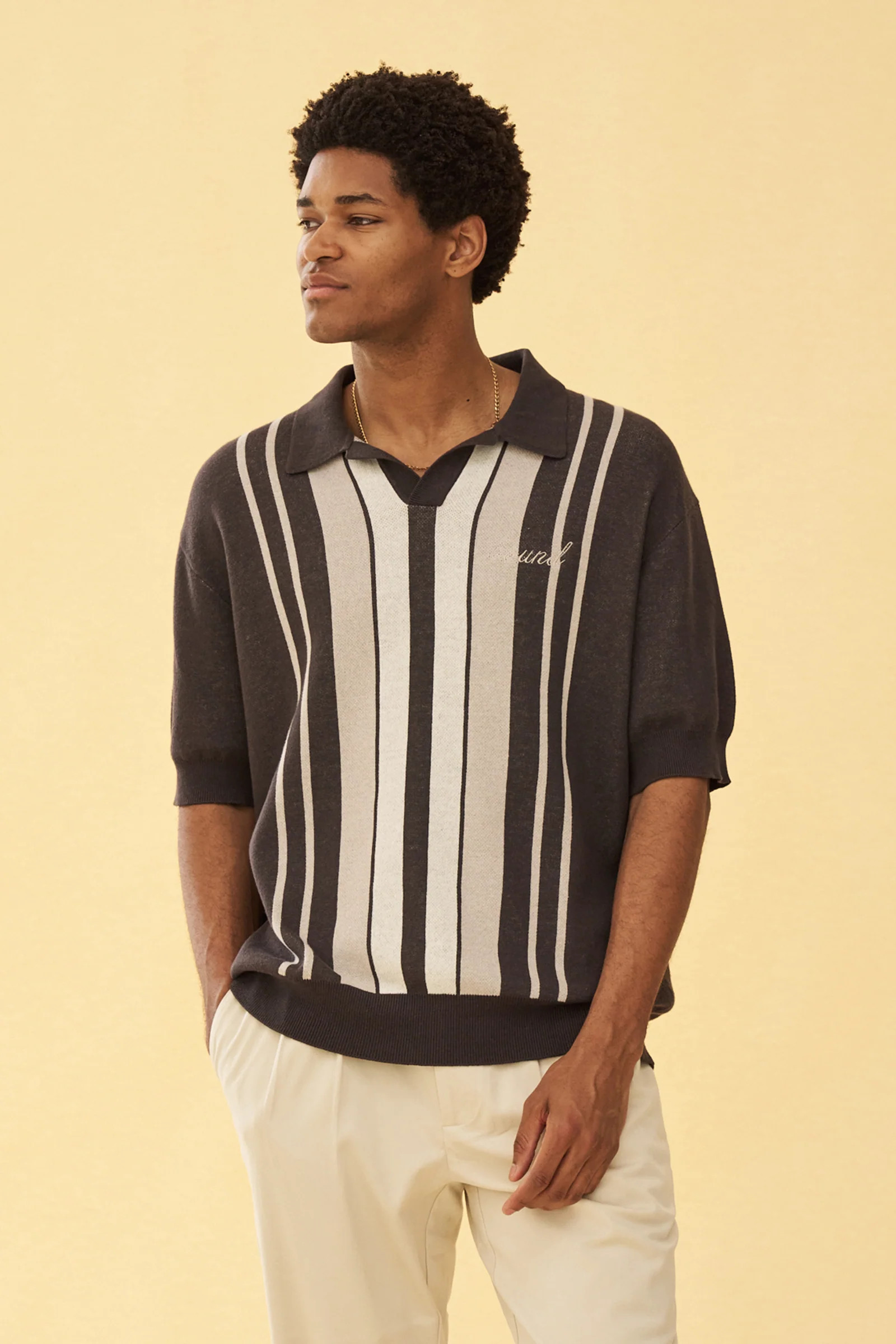 TRAPANI KNIT POLO | Bound UK