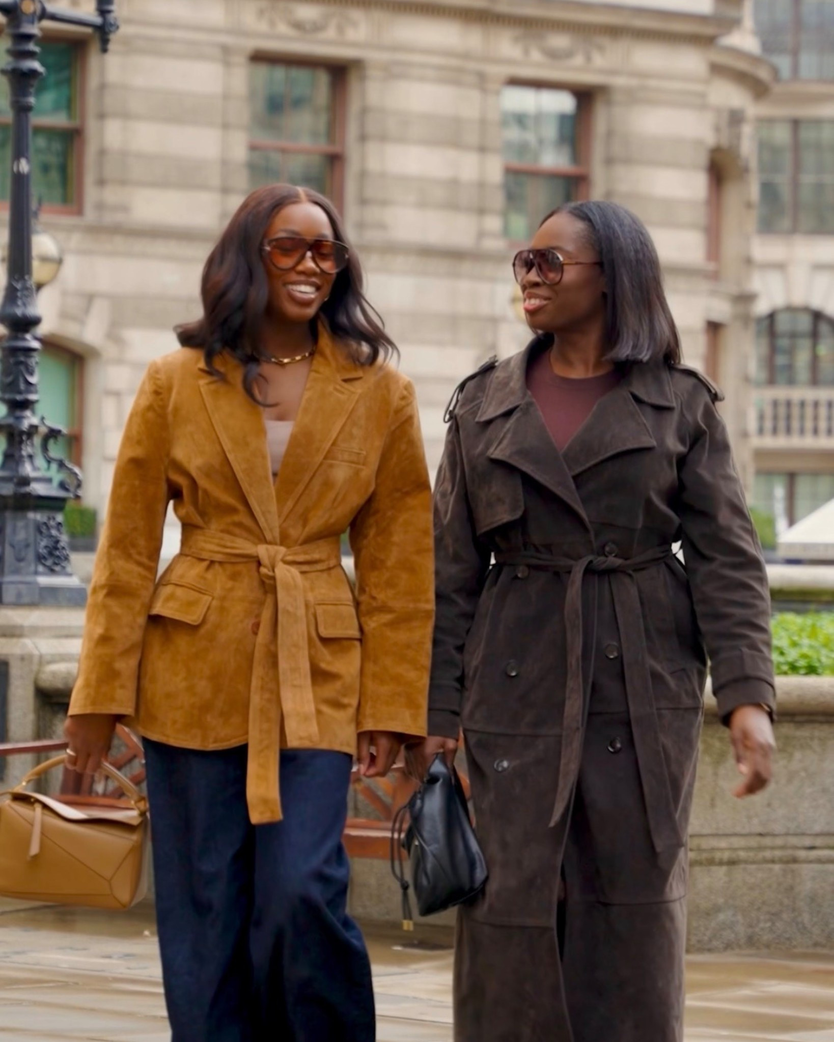Every season is suede season

@adjoaaa 

Suede blazer - #Zara 
Jeans - #marksandspencer
Bag - #loewe
Shades - #amazon

Lisa’s outfit 
- Suede Trench - #reserved 
- Trousers - #Sohowardrobe
- Shoes - #alaia
- Bag - #hm

#LTKspring #LTKFashionMonth #LTKjeans