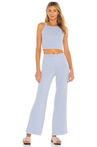 Skin Maddie Pants in Catalina Heather from Revolve.com | Revolve Clothing (Global)