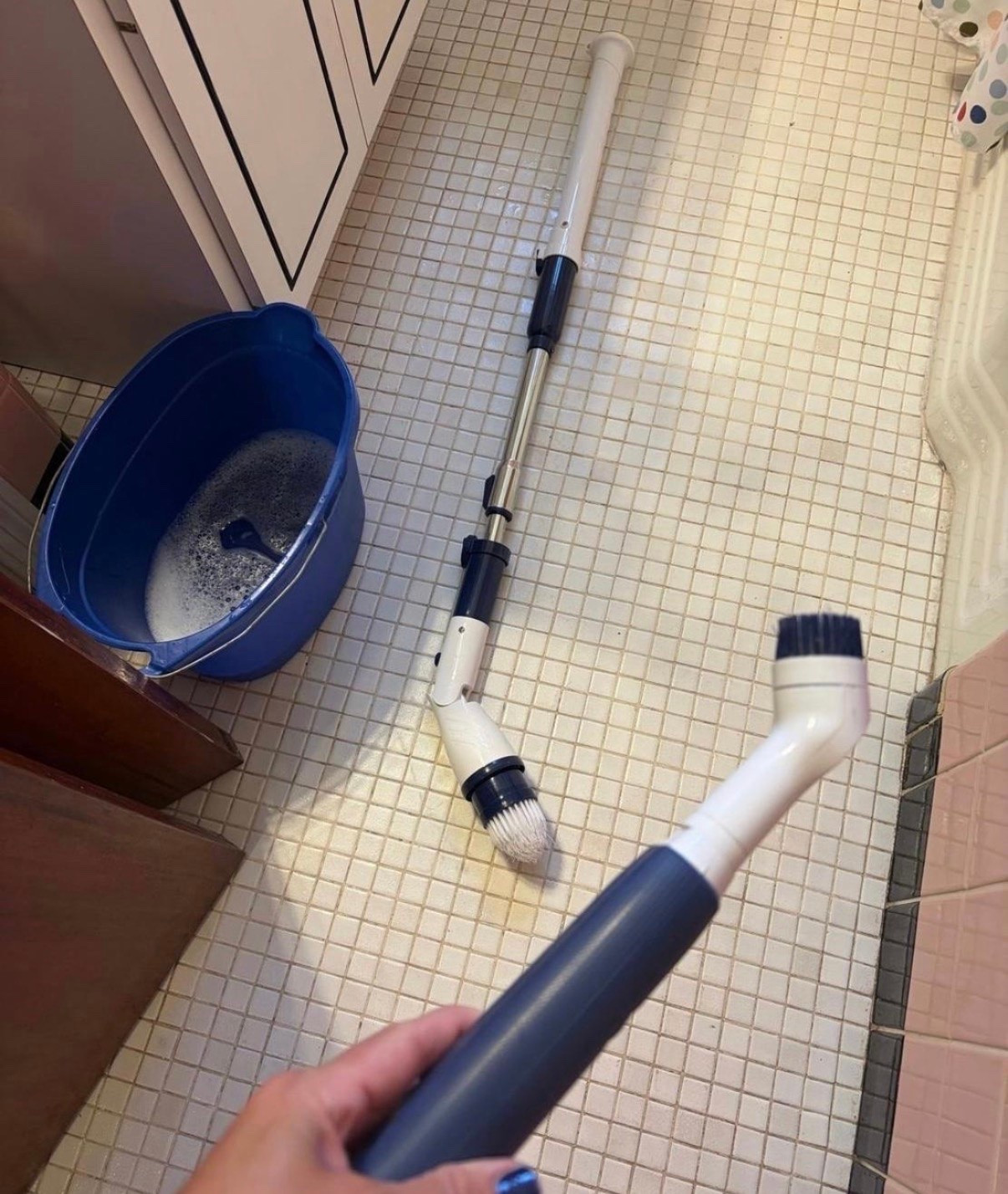 Cleaning - the easiest and best cleaning tools; you don’t have to work hard to make these work hard. 

@Target     #cleaning #scrubbrush #bathroomcleaning

#LTKdayinmylife #LTKmomlife #LTKHome