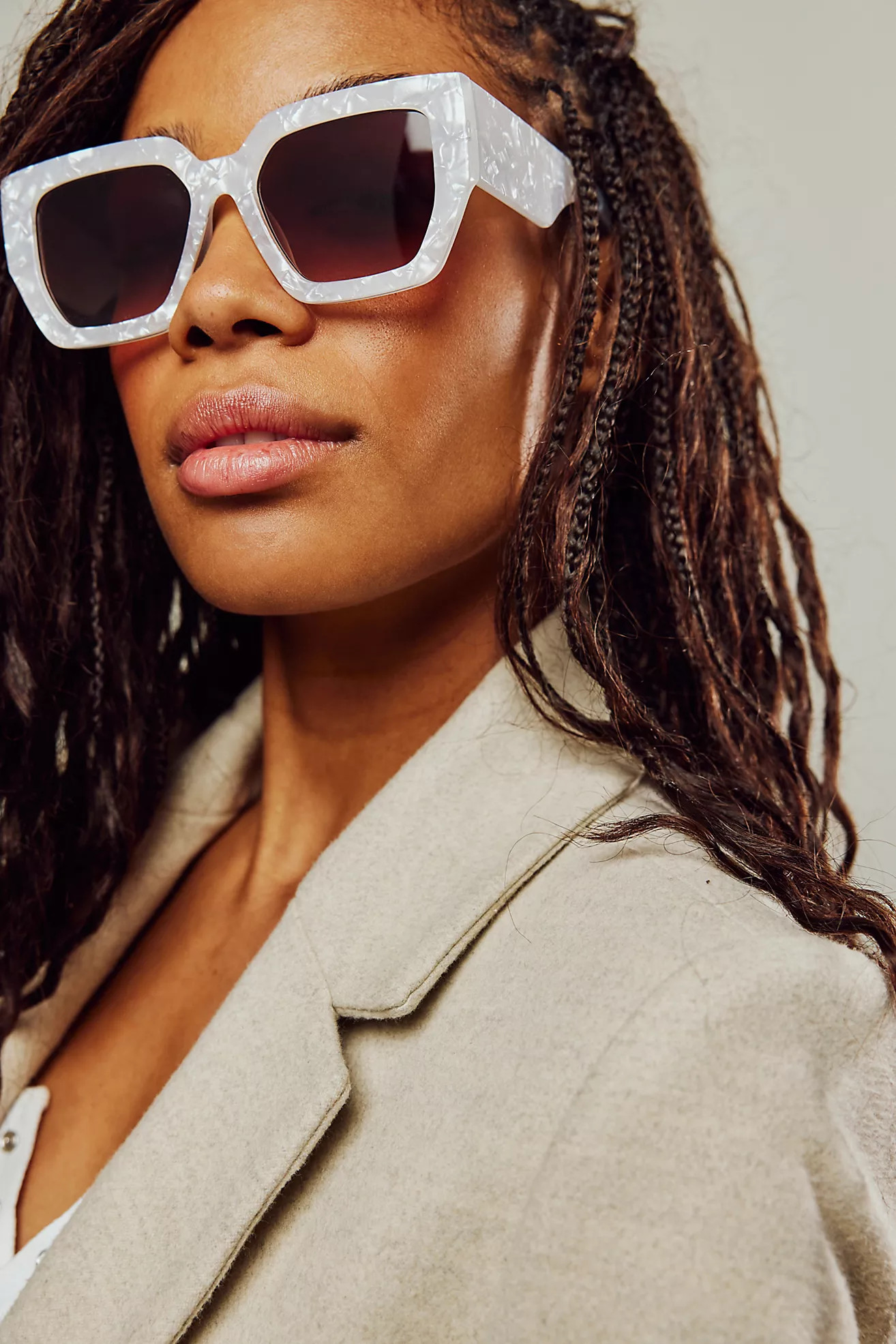 Bel Air Oversized Square Sunglasses | Free People (Global - UK&FR Excluded)