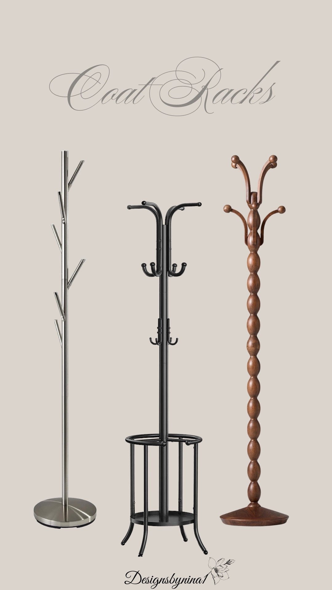 Stylish & functional coat racks! 

#LTKHome