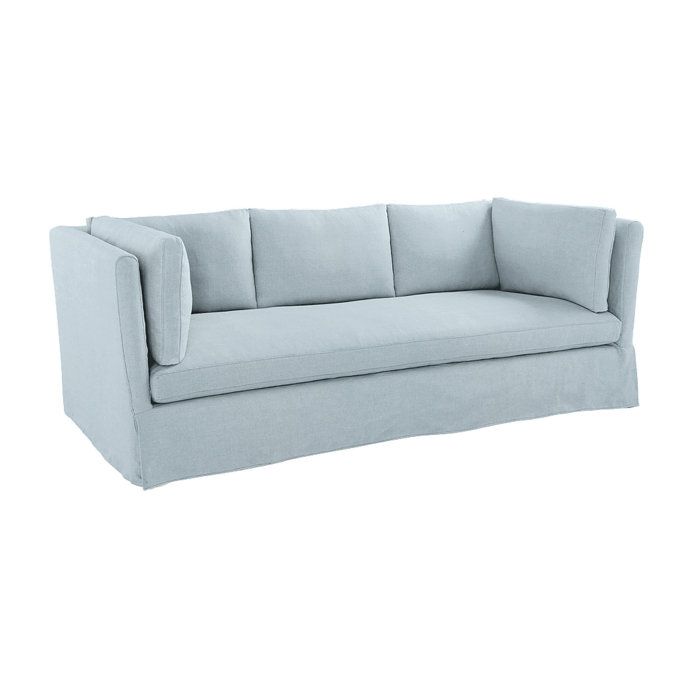 Austin 90 inch Sofa Body with Bench Cushion and Back Cushions | Ballard Designs, Inc.