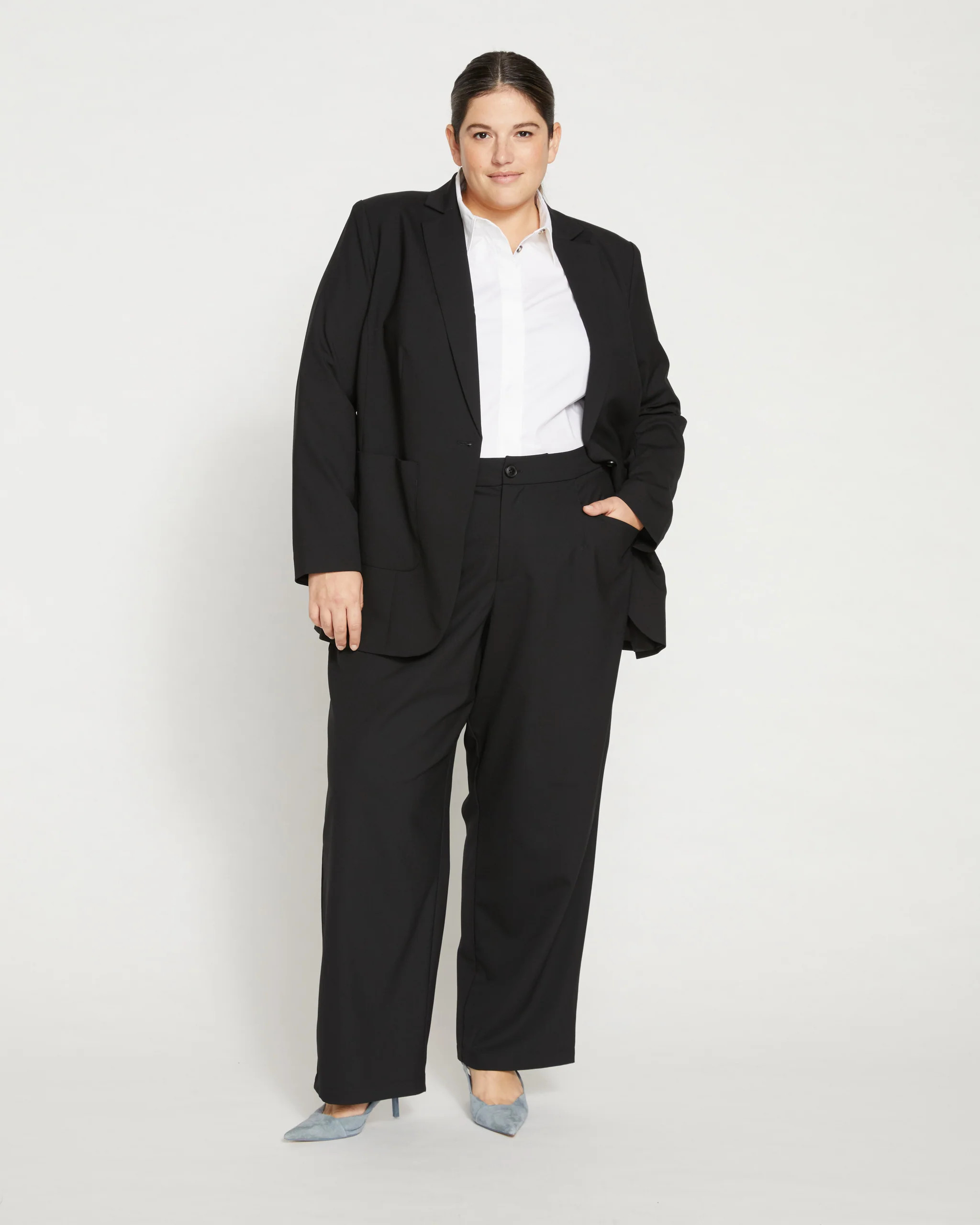 Trinity Stretch Wool Trousers | Universal Standard
