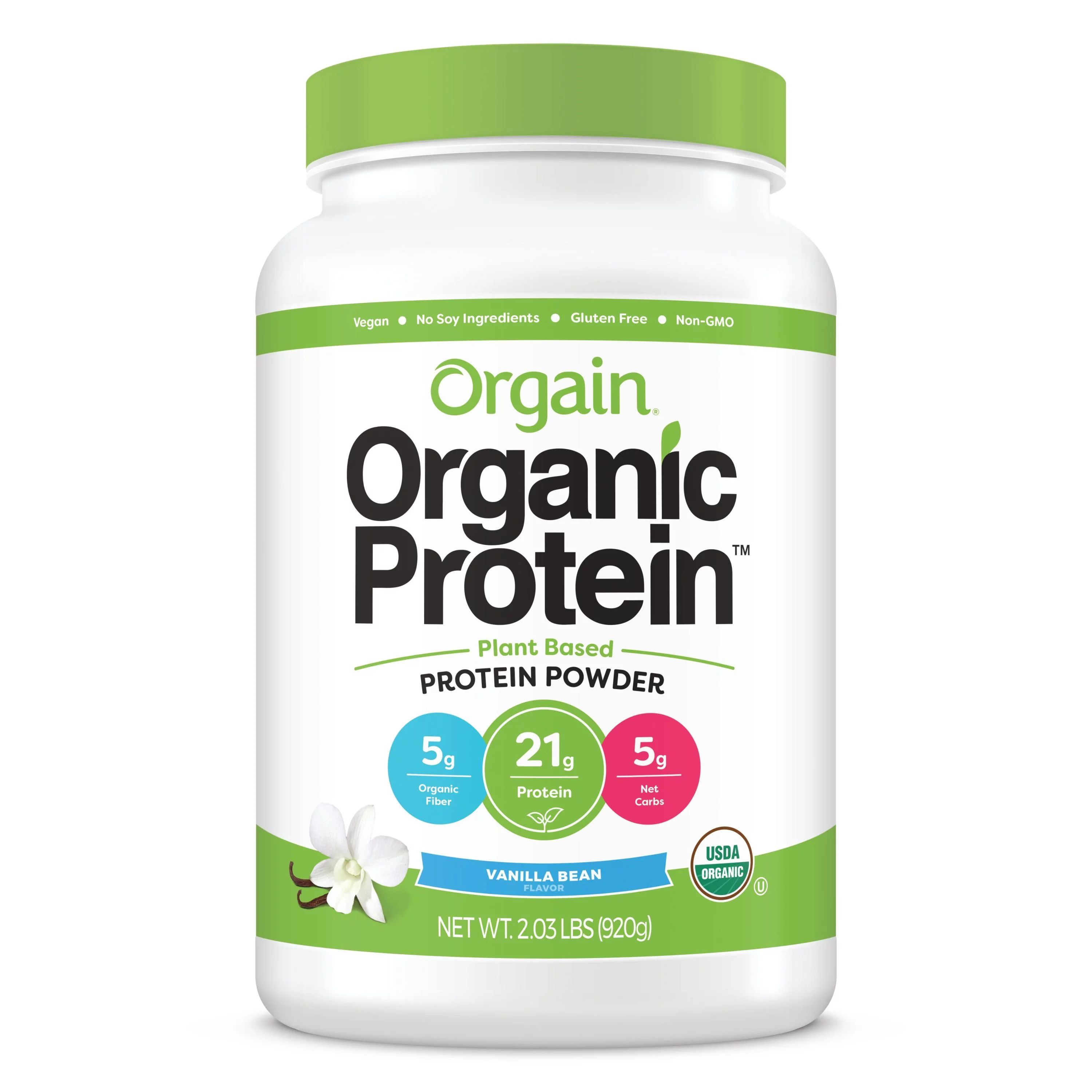Orgain Organic Plant Based Protein Powder, Creamy Chocolate Fudge, 2.03 Pound, 1 Count, Packaging... | Walmart (US)