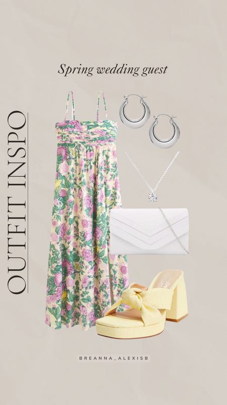 Spring wedding guest outfit 💍

Spring fashion, wedding guest dress, floral dress, women’s clutch, white purse, silver jewelry, silver earrings, silver necklace, yellow heels, yellow shoes, cute heels, cute spring dress, spring styles, Abercrombie dress, under $100, beach vacation dinner, beach vacay 

#LTKfindsunder100 #LTKwedding #LTKstyletip