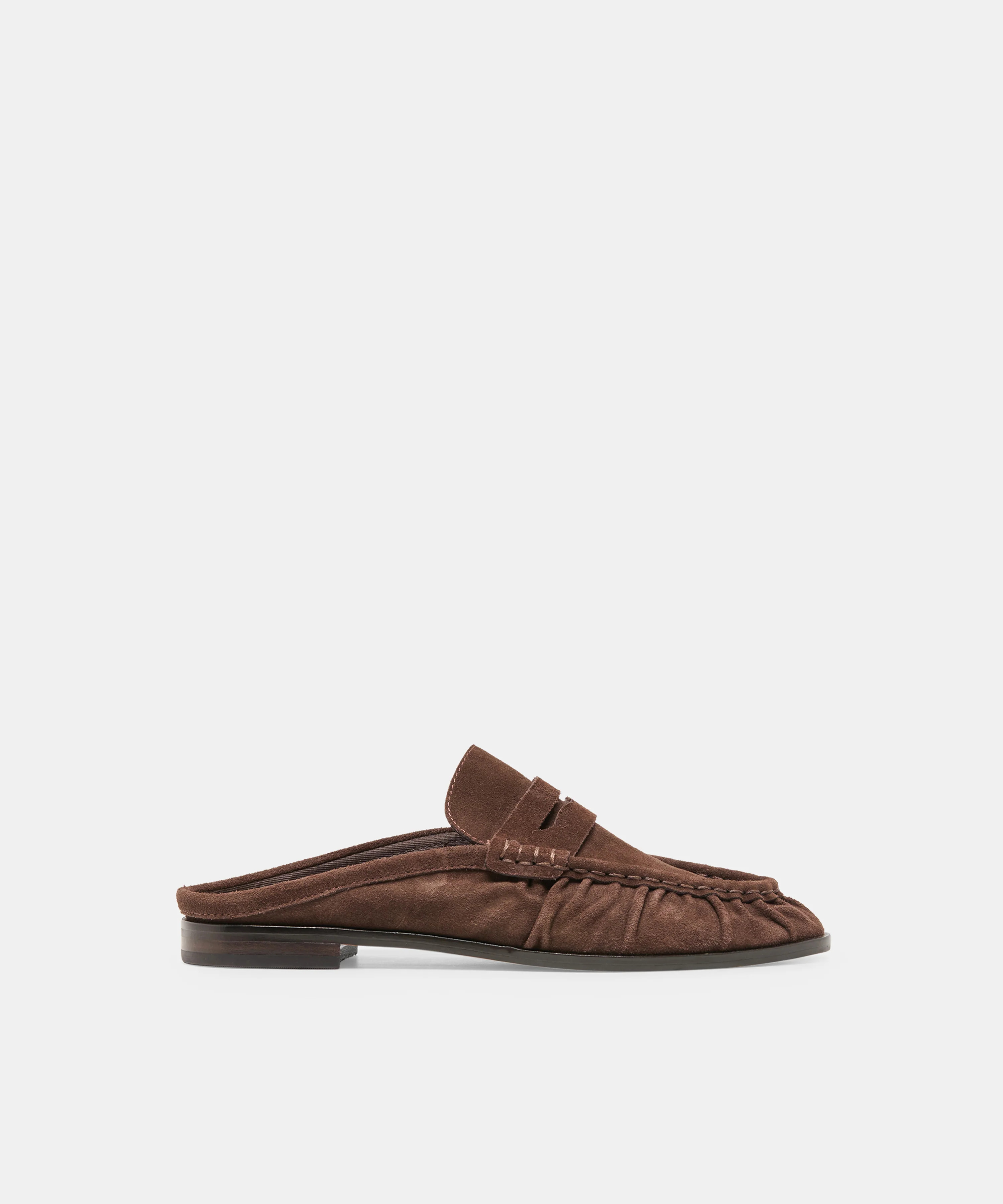 Betzy Loafers in Dark Brown Suede Size 6.5 By Dolce Vita | DolceVita.com