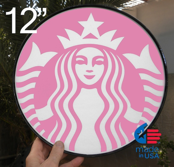 SB pink siren framed round poster/sign | Etsy | Etsy (US)