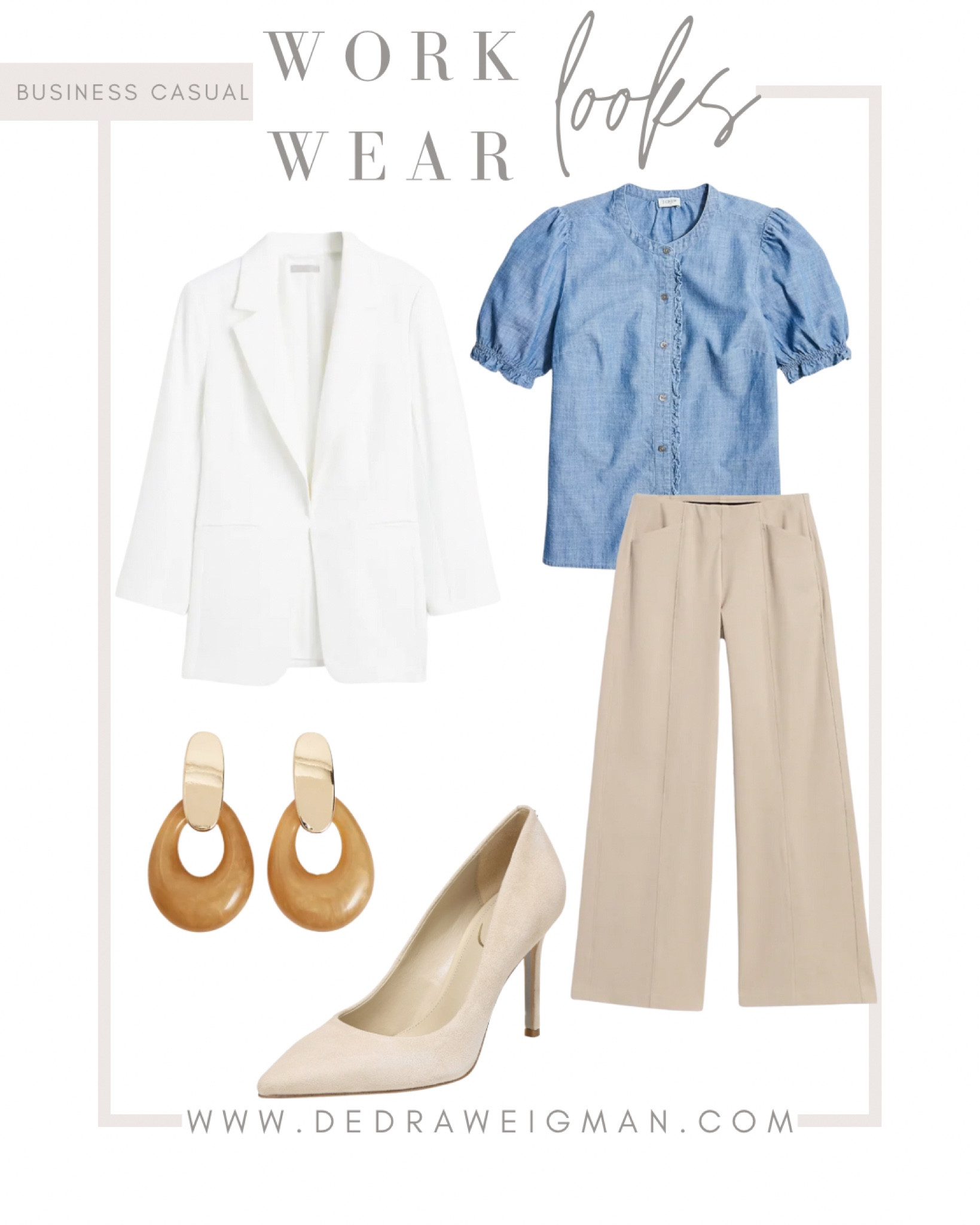 Business casual workwear outfit.

#businesscasual #workwear #workoutfit #blazer 

#LTKstyletip #LTKunder50 #LTKworkwear