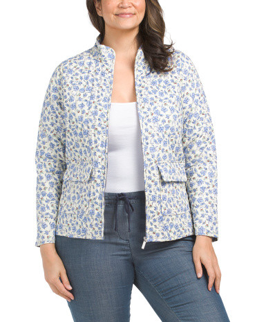 Plus Quilted Jacket | TJ Maxx