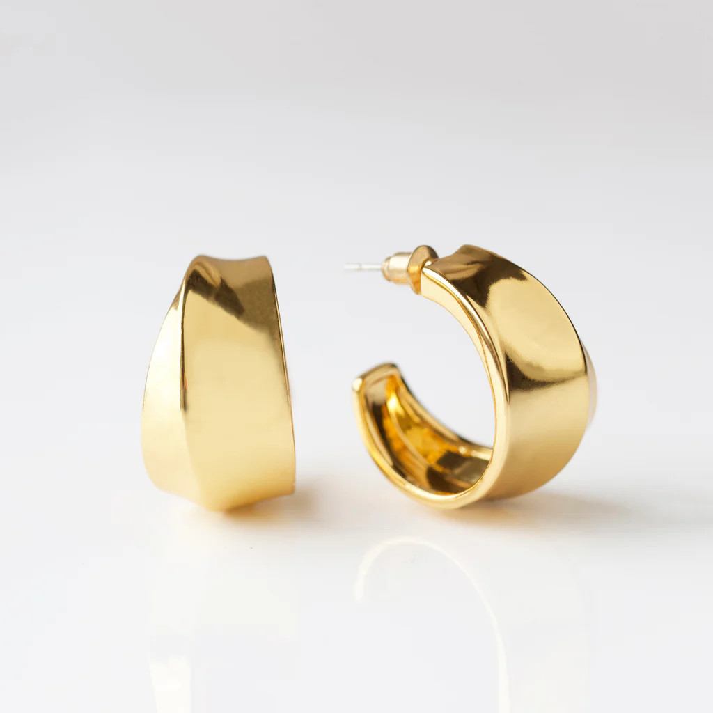 Louise Thompson Lucky Luxe Hoops | Carrie Elizabeth