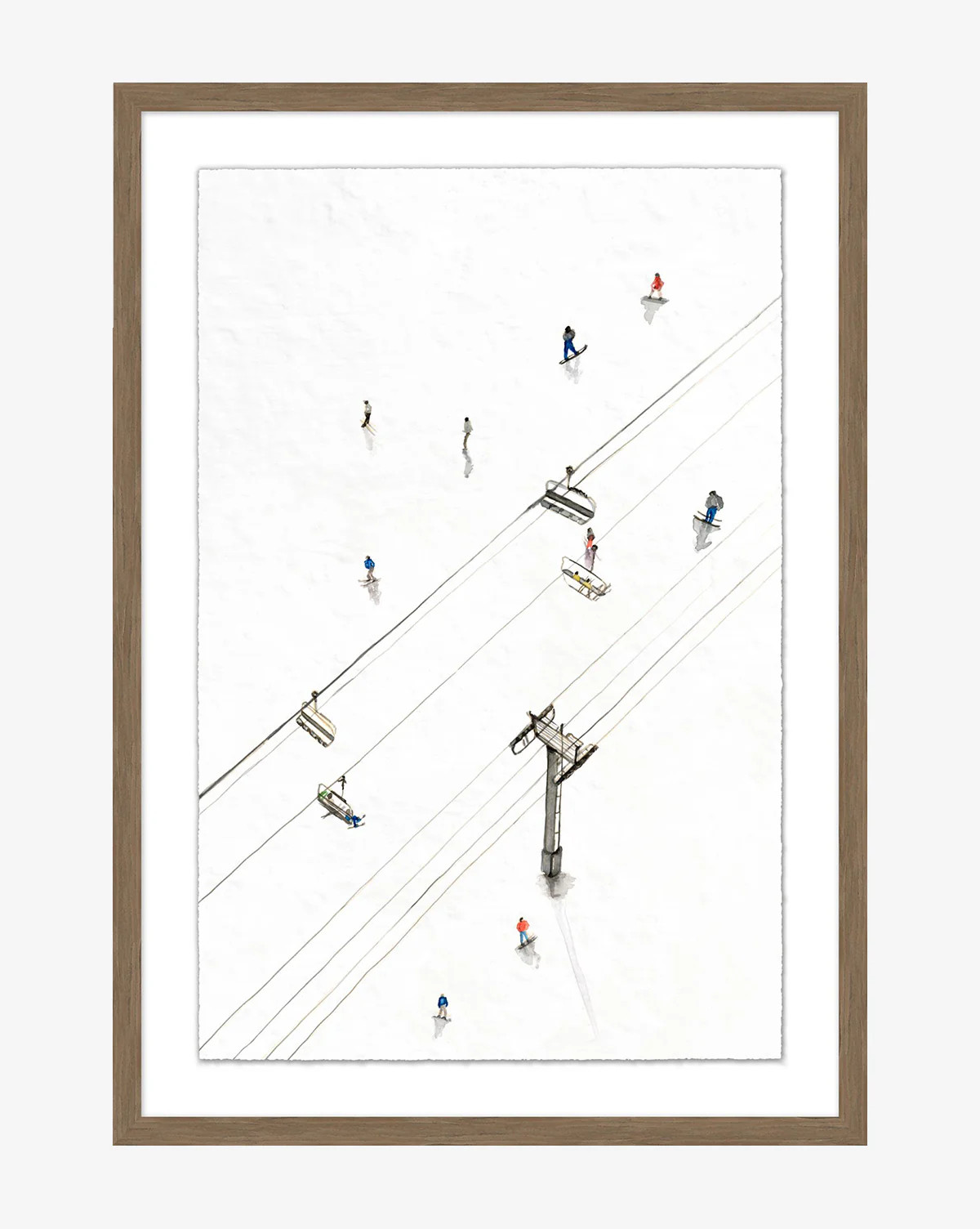 Snowy Ski Lift I | McGee & Co. (US)