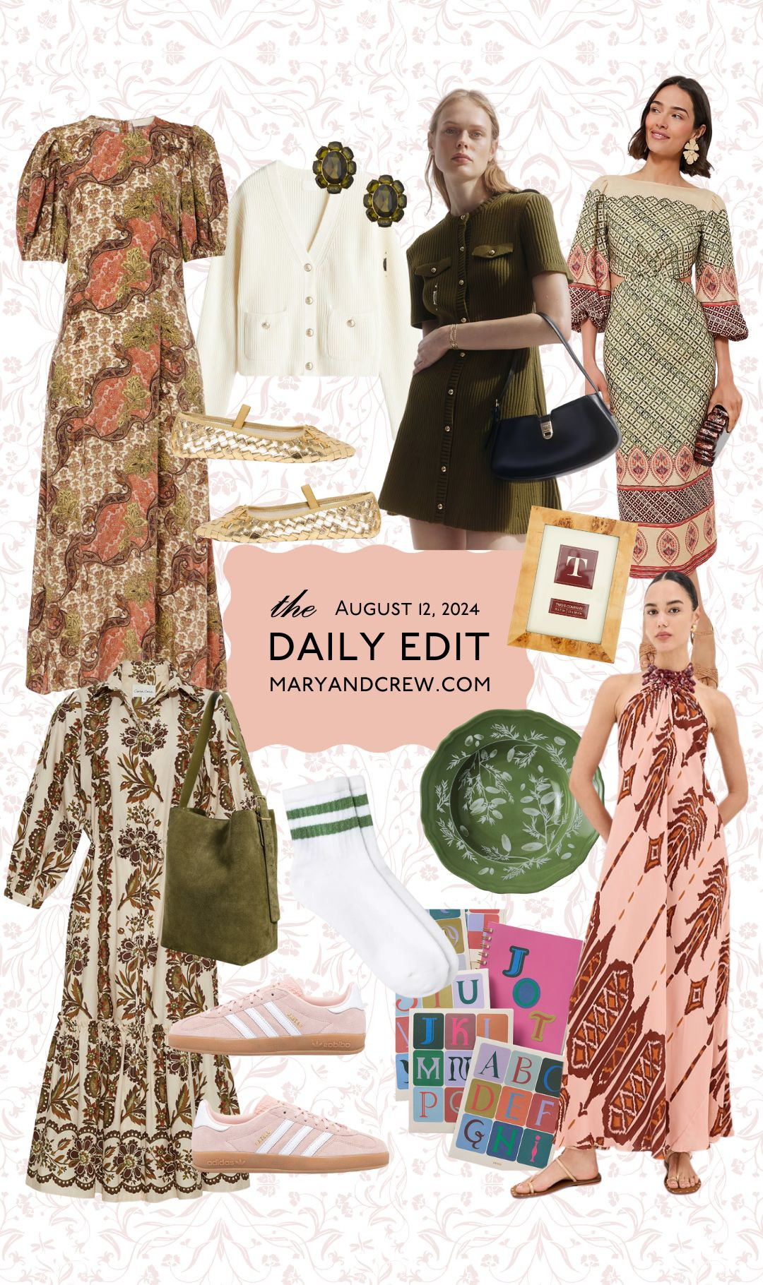 Daily edit 8.12.24

Wedding guest dress, spring dress, heels, sandals, jeans, travel outfit, graduation dress, swim, bathing dress, resort, midi dress, maxi dress, white dress, vacation outfit, spring outfits, summer outfit, classic style, preppy style, elegant style, Tuckernuck, Boden, j.crew, Anthropologie, j.McLaughlin, sezane

#LTKFindsUnder50 #LTKStyleTip #LTKSeasonal