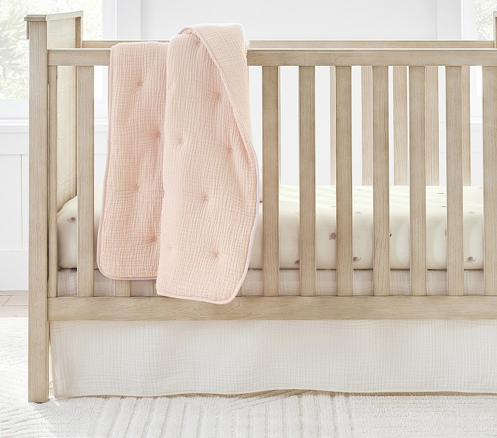 Cuddle Me Muslin Baby Quilt | Pottery Barn Kids