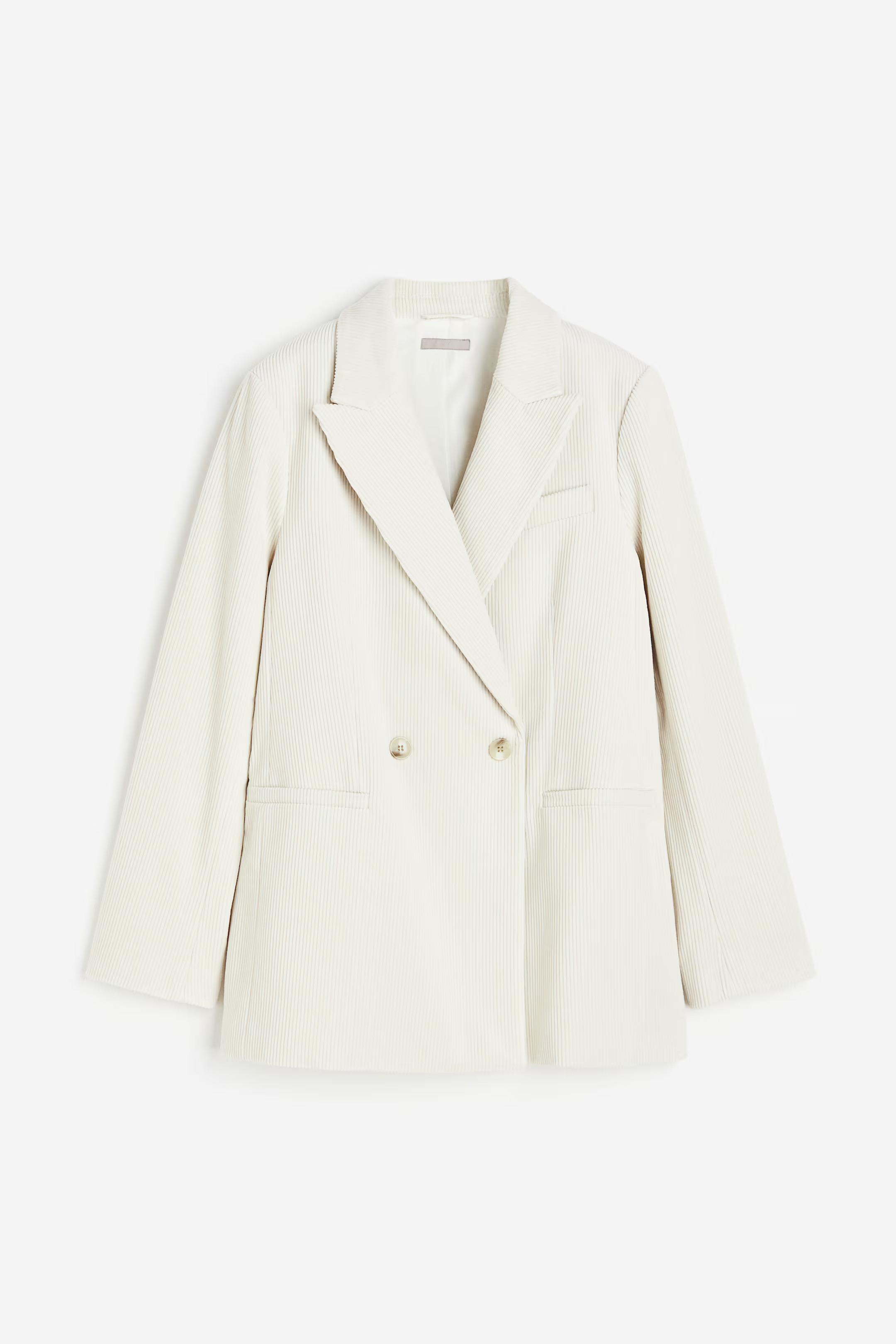 Oversized double-breasted blazer | H&M (UK, MY, IN, SG, PH, TW, HK)