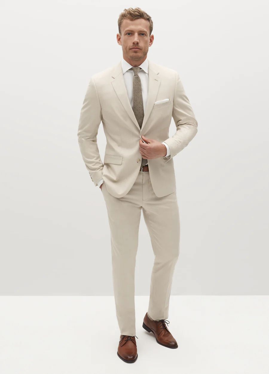 Men's Tan Suit | SuitShop