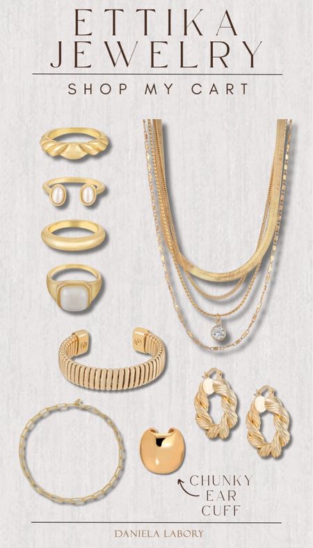 Ettika Jewelry- Shop my cart!

Gold jewelry, gold accessories, stacked necklace, earrings, bracelets, rings, gift guide, gifts for her, date night accessories 

#LTKFindsUnder100 #LTKStyleTip #LTKFindsUnder50