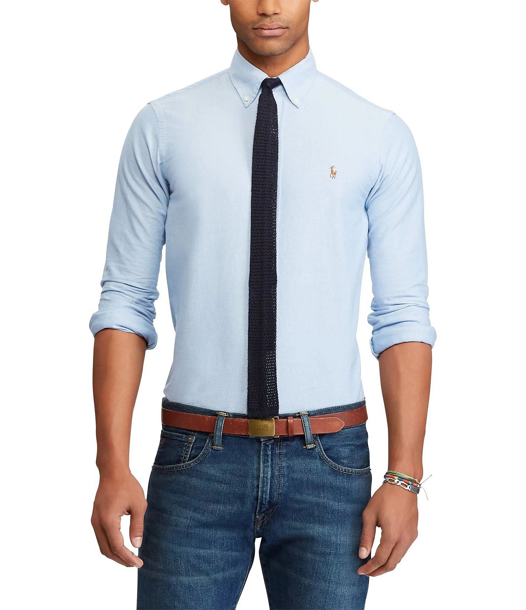 Solid Oxford Long-Sleeve Woven Shirt | Dillard's
