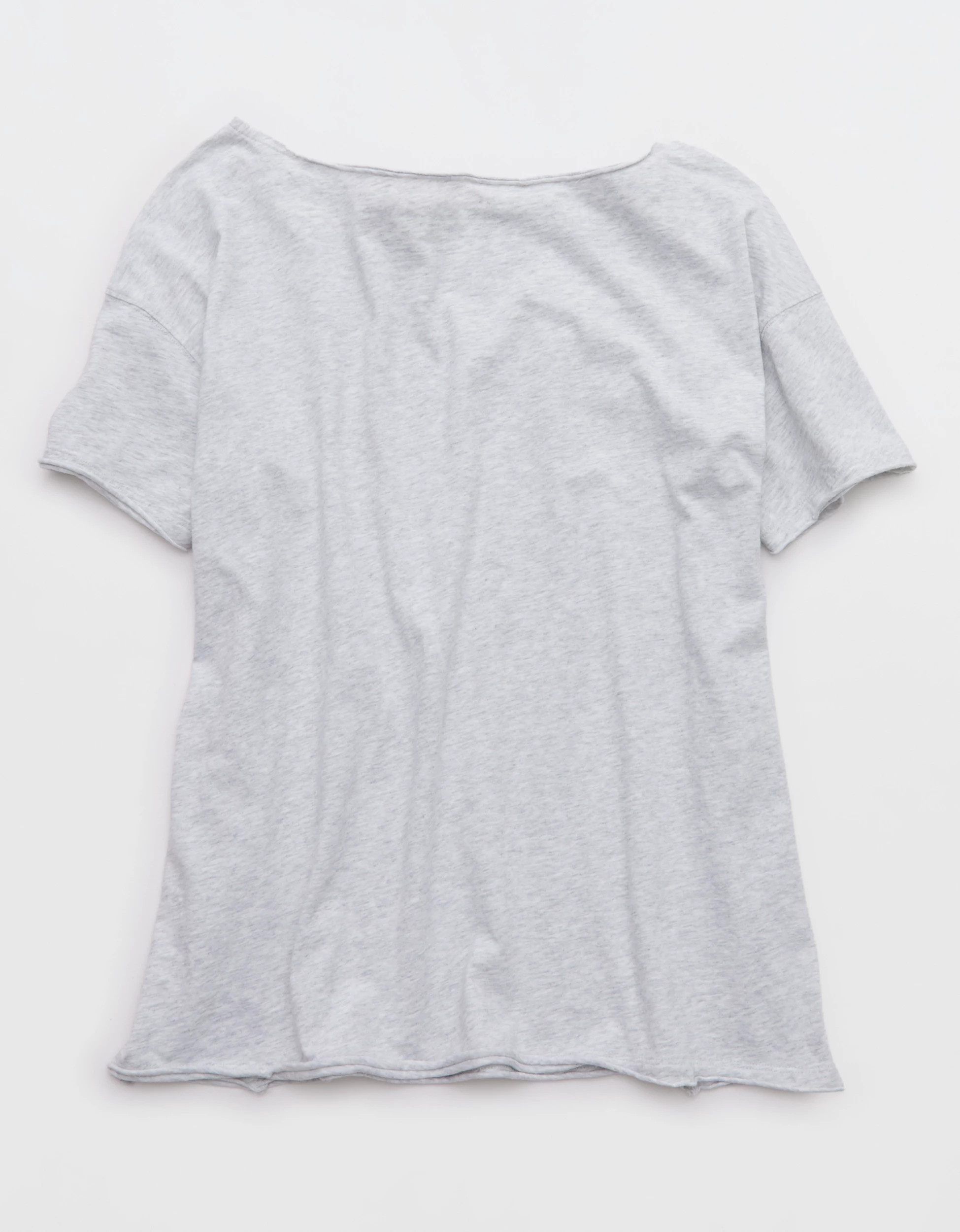 Aerie Off The Shoulder Oversized Boyfriend T-Shirt | Aerie