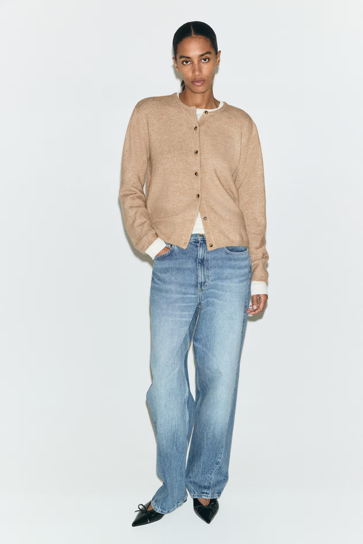 Cardigan in lockerer Passform | H&M (DE, AT, CH, NL, FI)