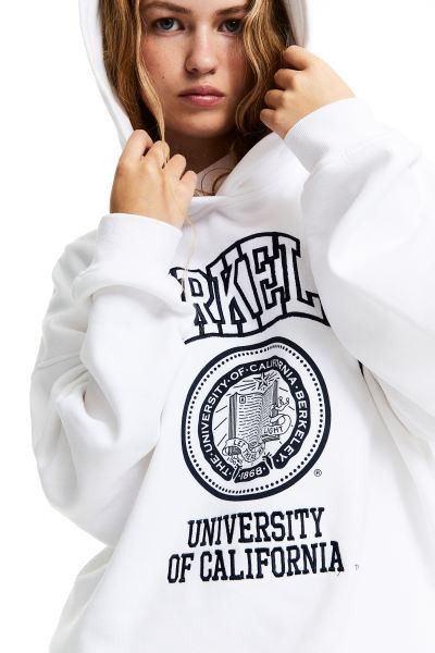 Oversized Hoodie with Motif | H&M (US + CA)