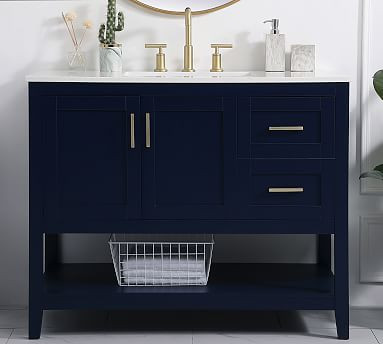 Belleair 42" Single Sink Vanity | Pottery Barn (US)