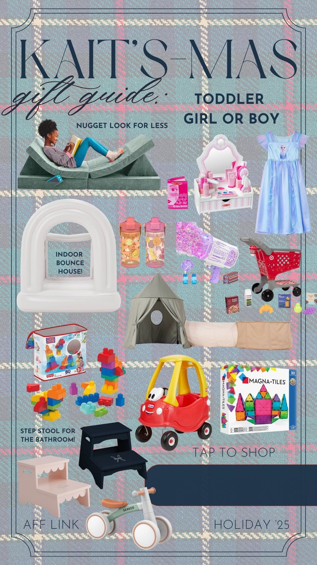 Gift ideas for a toddler boy or girl over 1! 

#LTKGiftGuide #LTKmomlife #LTKKids