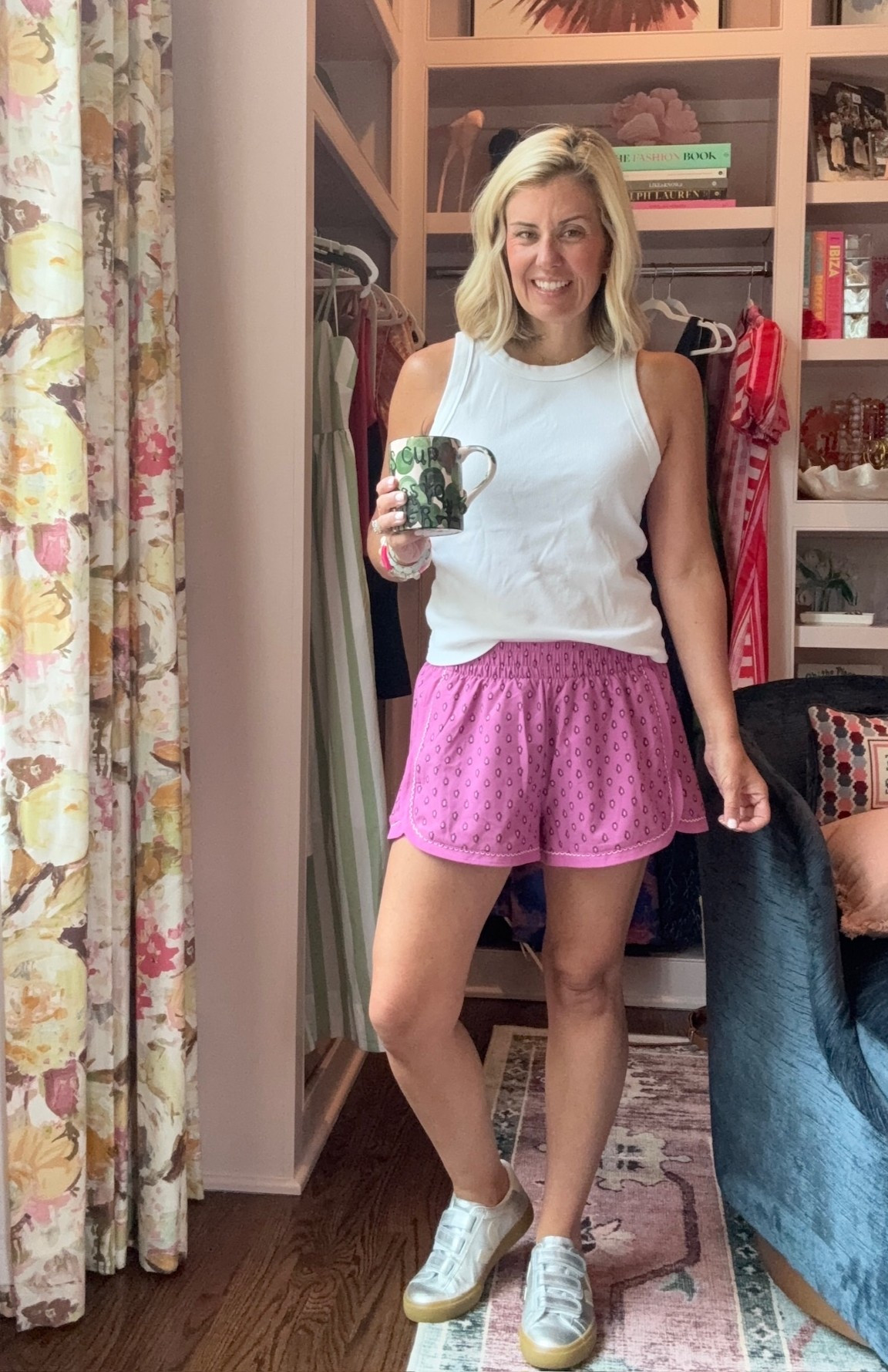 Yall I just bought these and they are 30% off today!! Tar-jay active on!
Tank - medium petite (size up)
Shorts - small
Sneakers - 8

#LTKdayinmylife #LTKfitnessgoals #LTKSaleAlert