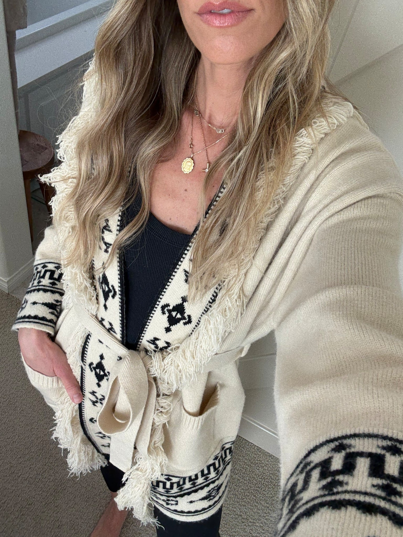 Winter outfit inspo ❄️ 
Wearing a xs/s in cardi. You could definitely dress this one up or down. 

Vici, wrap cardigan, fringe cardigan, winter outfits for women, everyday outfits, casual outfits, school pickup outfit, mom style, comfy everyday outfitss

#LTKootd #LTKSeasonal #LTKFindsUnder100