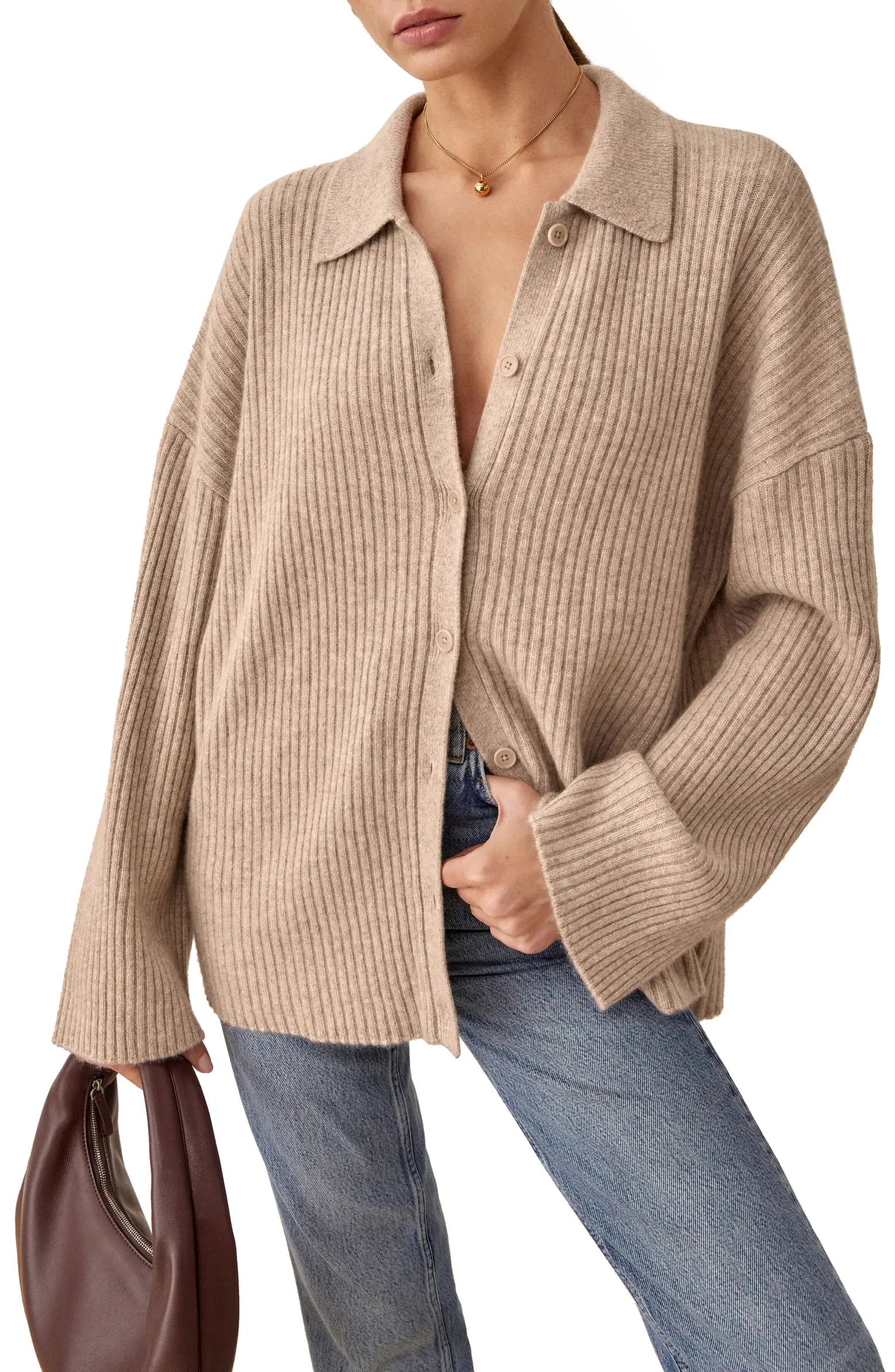 Fantino Recycled Cashmere Blend Cardigan | Nordstrom