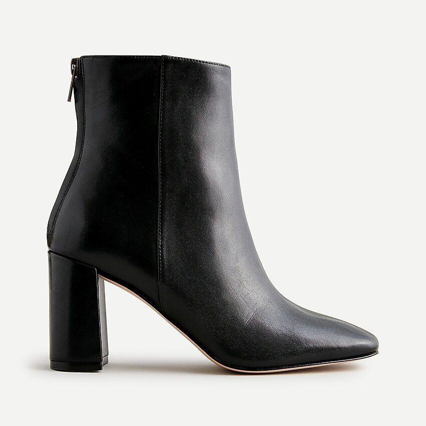 Block-heel ankle boots | J.Crew US