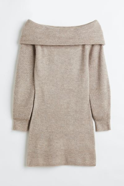 Schulterfreies Bodycon-Kleid | H&M (DE, AT, CH, NL, FI)