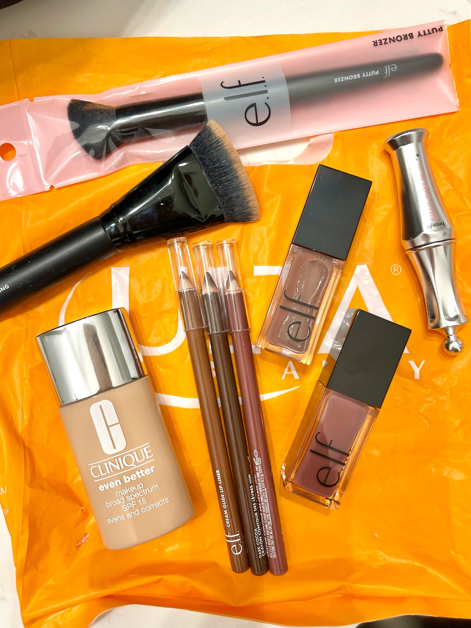 My recent Ulta trip!! Restocked & tried some new makeup products! So far, loving all of them. I shared more on my IG!! 

Ulta haul, makeup products, elf cosmetics, Clinique, simple makeup 

#LTKBeauty #LTKStyleTip #LTKWatchNow