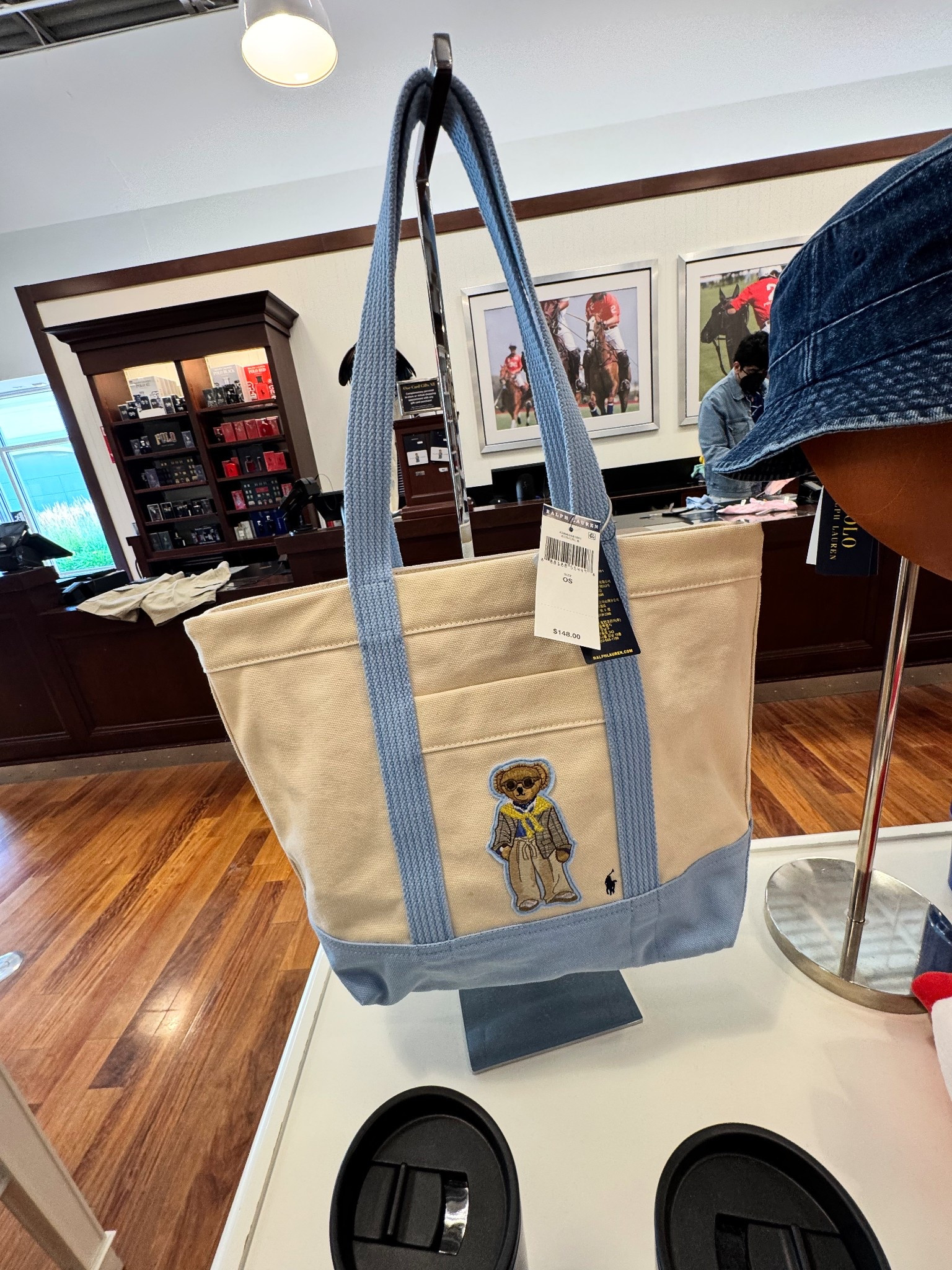 Still thinking about this Polo Bear tote I spotted at the RL outlet 🐻💙 Why didn’t I grab it?! I can’t find it anywhere online but tagged a few similar! #PoloBear #RalphLaurenStyle

#LTKItBag #LTKStyleTip #LTKTravel