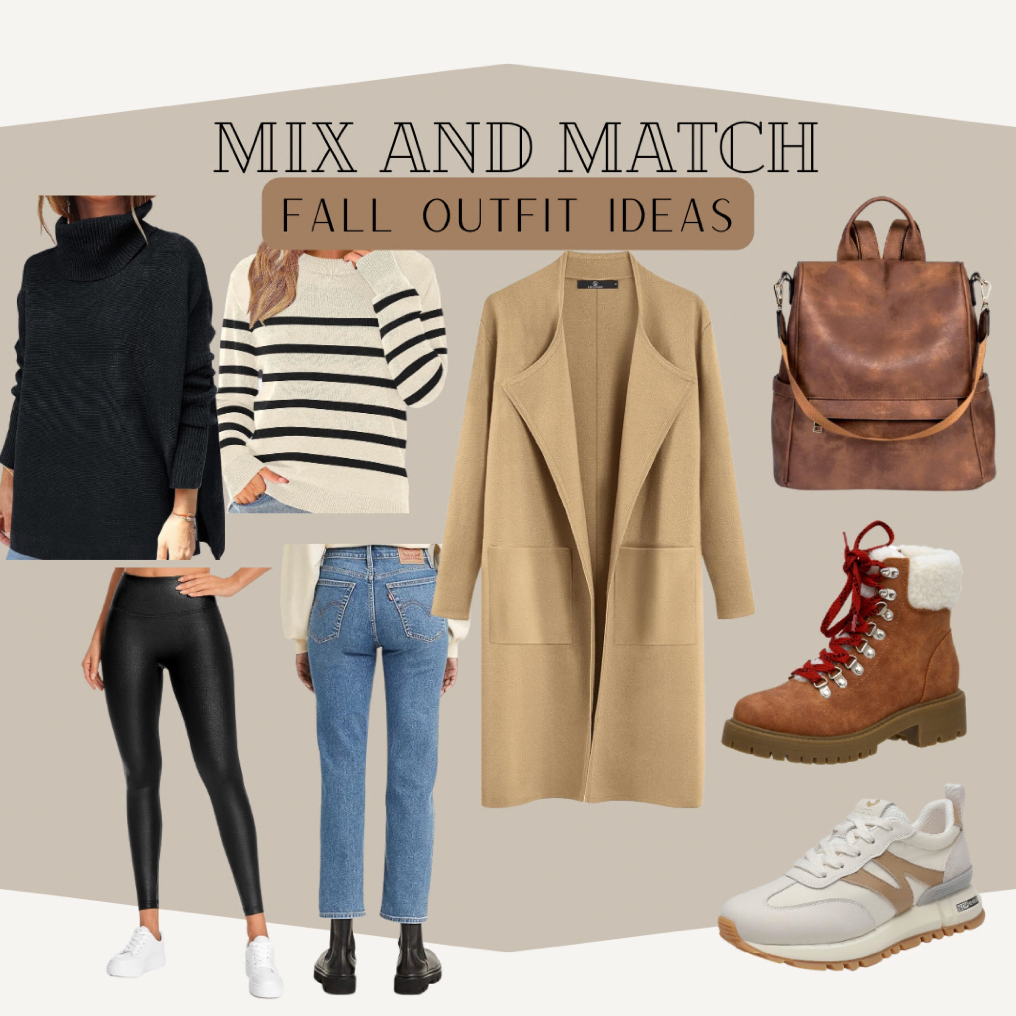 8 pieces to mix and match for a classic capsule fall wardrobe. Amazon Finds. Amazon Fashion.

#LTKstyletip #LTKfindsunder50