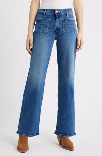 MOTHER The Patch Pocket Mid Rise Maven Skimp Jeans in Lets Split at Nordstrom Rack, Size 26 | Nordstrom Rack