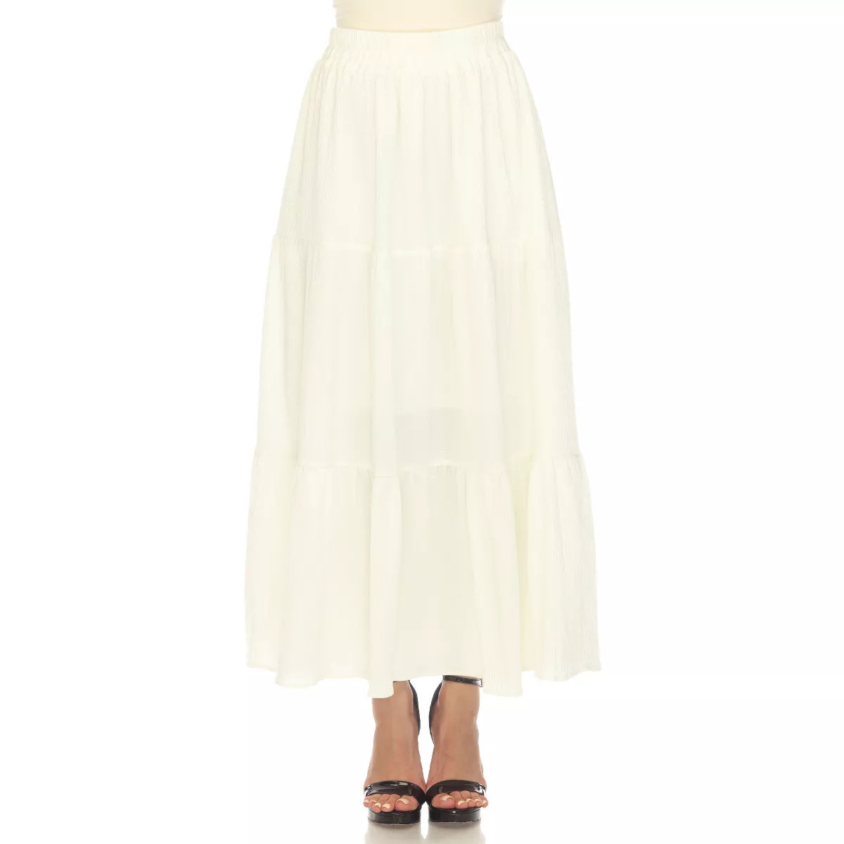 Women's Pleated Tiered Maxi Skirt | Target