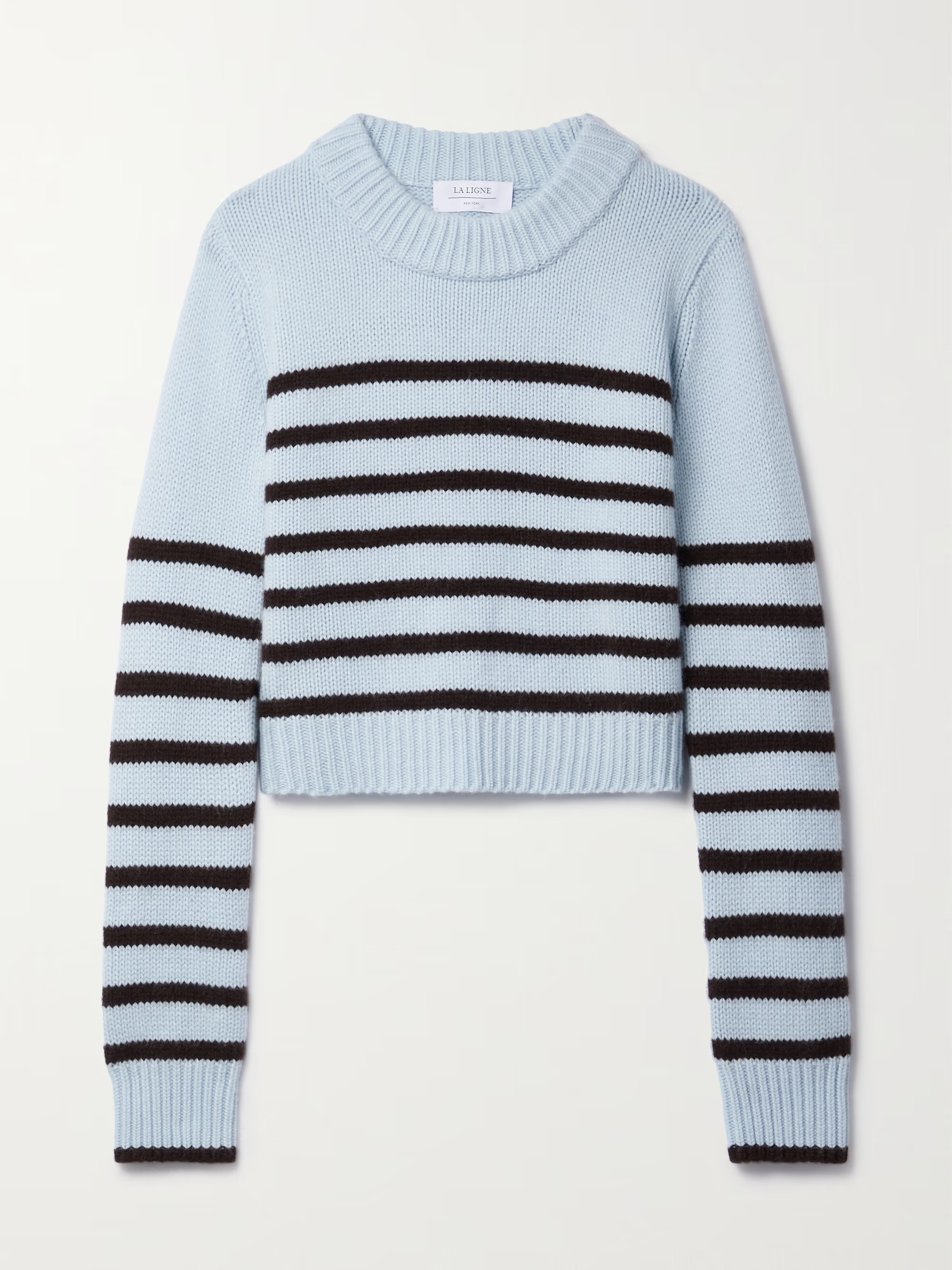 Mini Marin striped wool and cashmere-blend sweater | NET-A-PORTER (US)