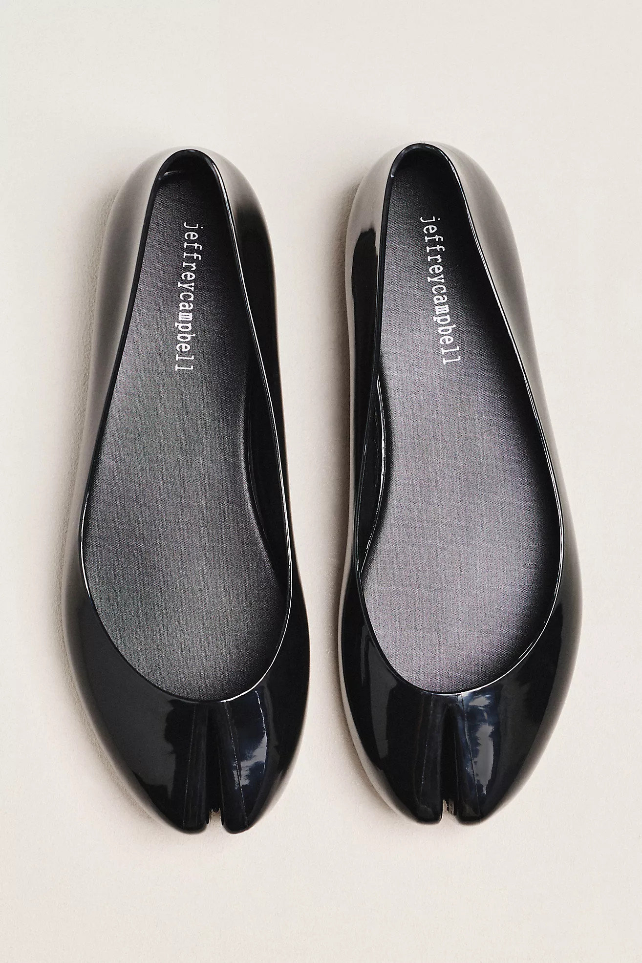 Jeffrey Campbell Fixed Split-Toe Jelly Ballet Flats | Anthropologie (US)
