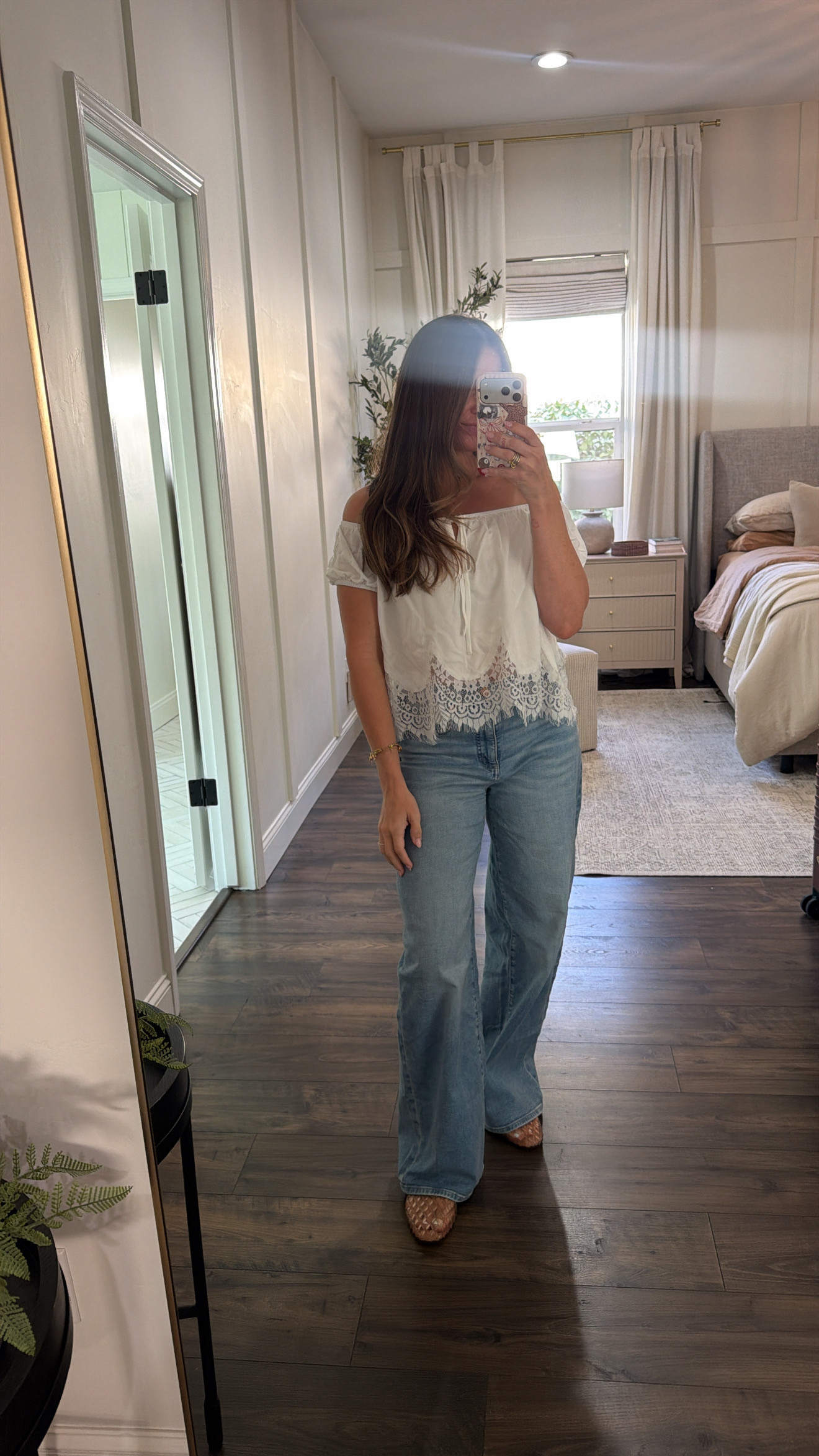 The most comfortable jeans and they're 62% off right now!!

sale alert, denim, jeans, j crew, target finds, lace top, casual outfits, fall fashion haul, britt horton 

 #LTKootd #LTKSaleAlert