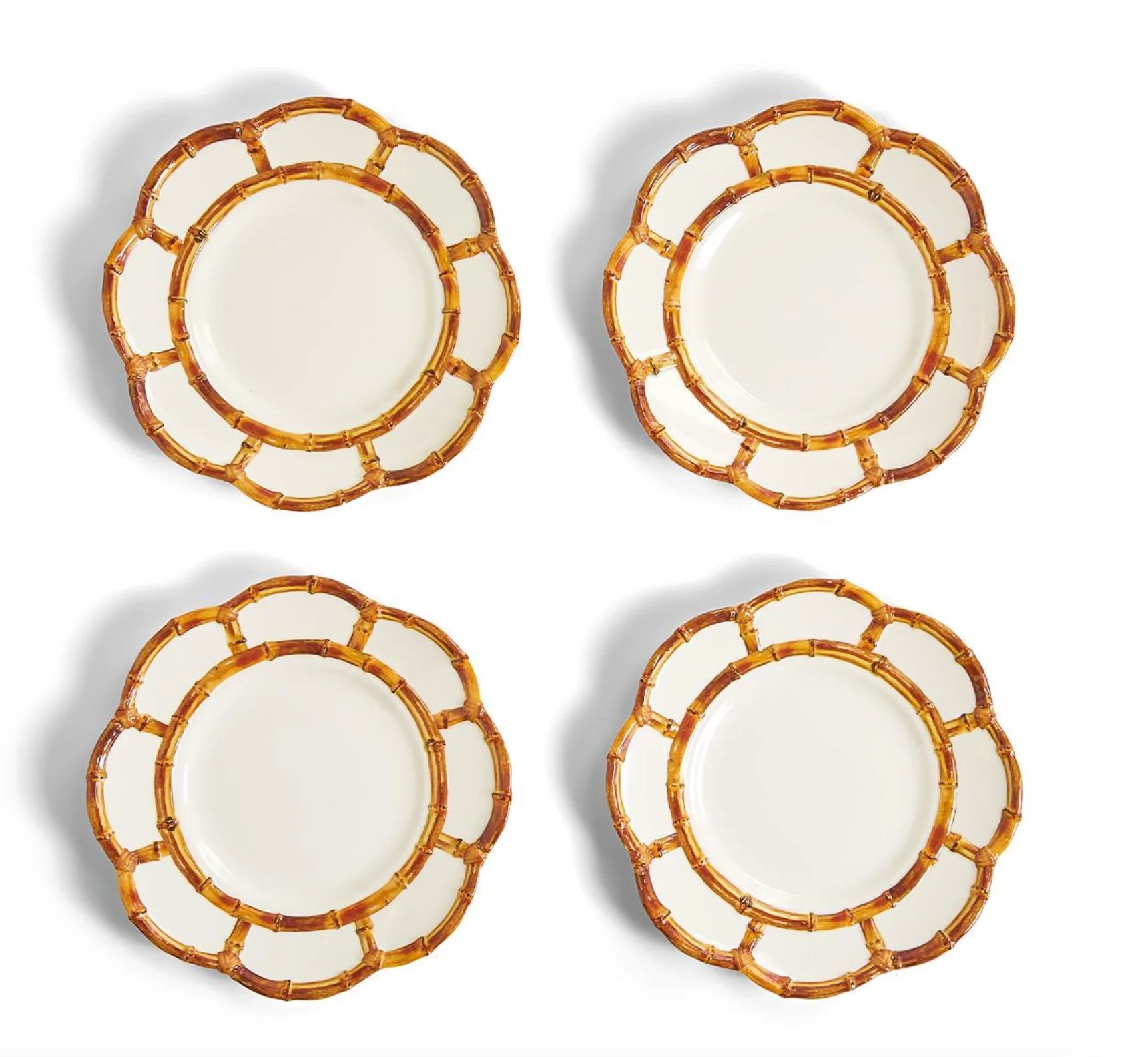 Natural Bamboo Accent Plate | House of Blum