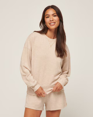 CLOUD TERRY CREW | TravisMathew