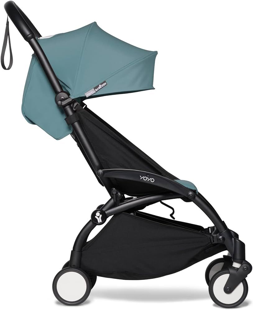 BABYZEN YOYO2 Stroller - Lightweight & Compact - Includes Black Frame, Aqua Seat Cushion + Matchi... | Amazon (US)