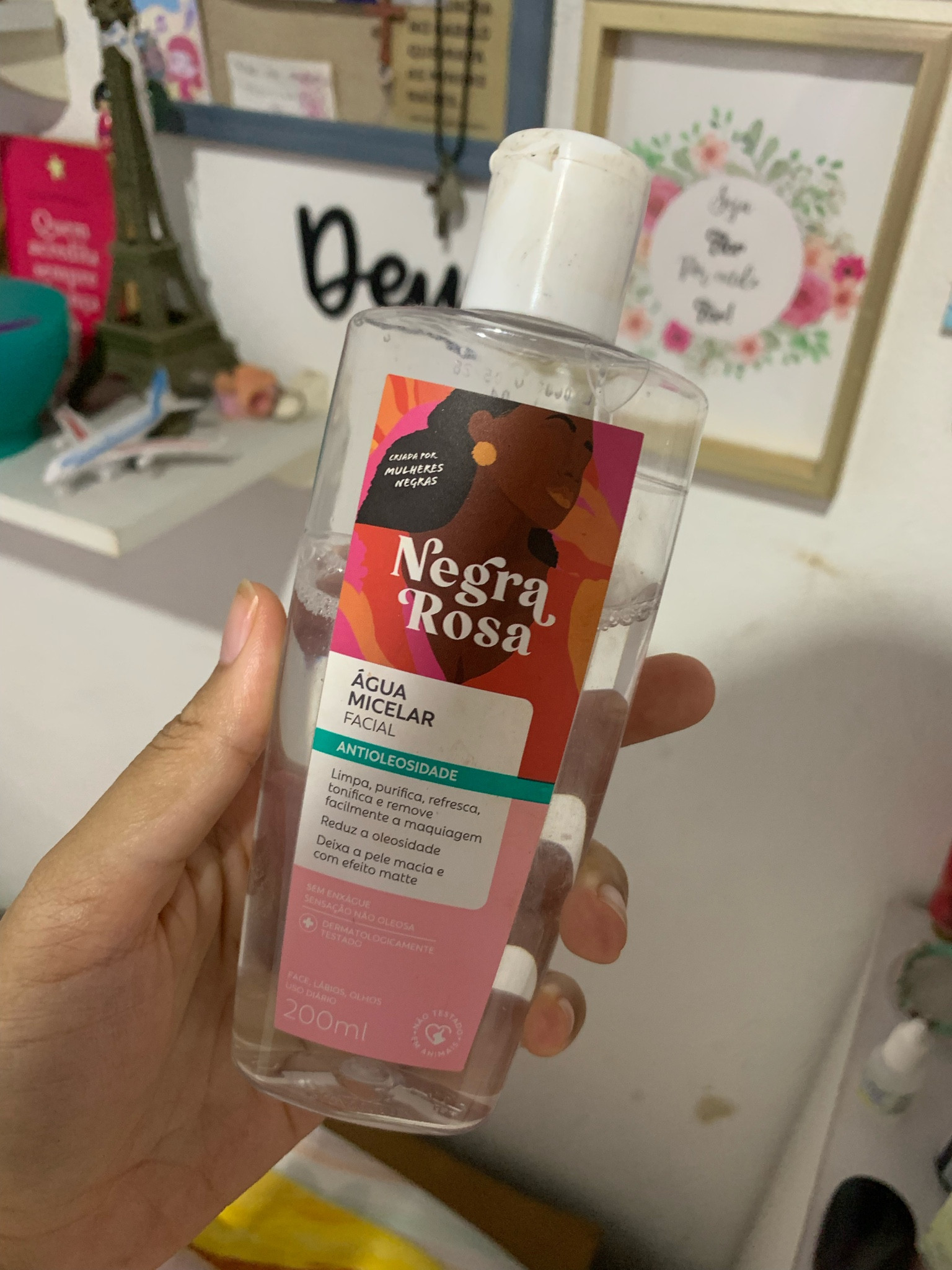 Água Micelar da negra Rosa. Retira a make sem ressecar a pele. Adoroo.
#ltkgift 


#LTKbeauty #LTKGiftGuide #LTKbrasil