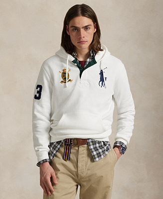 Men's Big Pony 20th Anniversary Crest Hoodie | Macy's