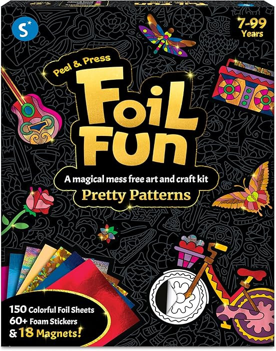Skillmatics Foil Fun Pretty Patterns Craft Kits | Amazon (US)